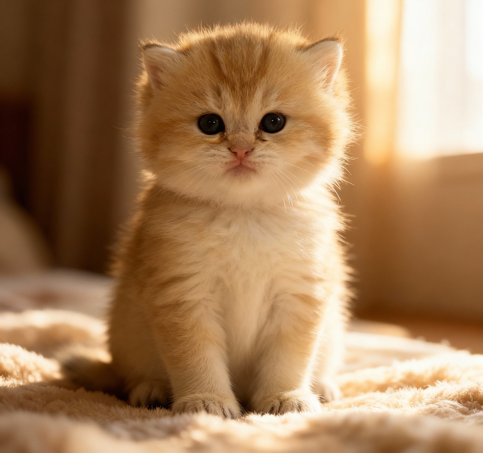 Chocolate Golden British Shorthair